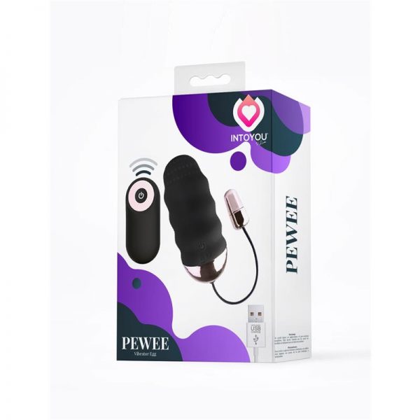 Pewee Huevo Vibrador Control Remoto Silicona USB fabricado por INTOYOU P LINE