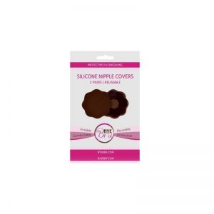 Pezoneras de Silicona Color Marrón diseñado por la marca BYE BRA