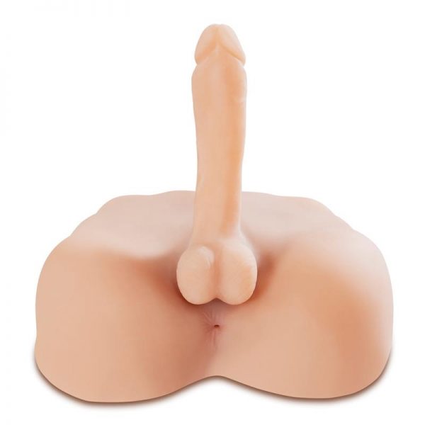 Masturbador Realístico Pene con Testículos marca PDX TOYZ