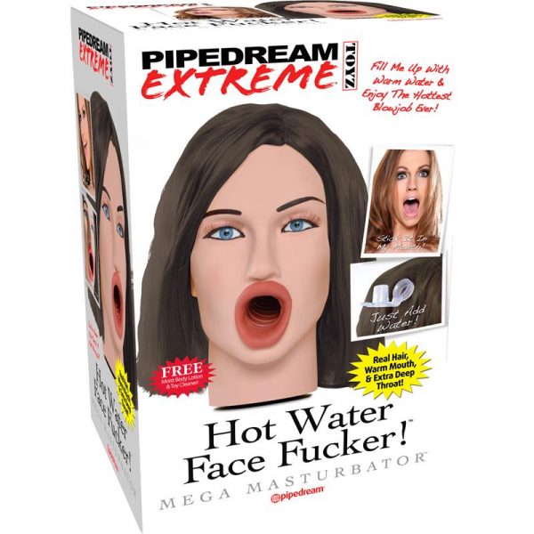 Pipedream Extreme Toyz MAsturbador de Agua Caliente Hot Water Face Fucker! Morena de calidad