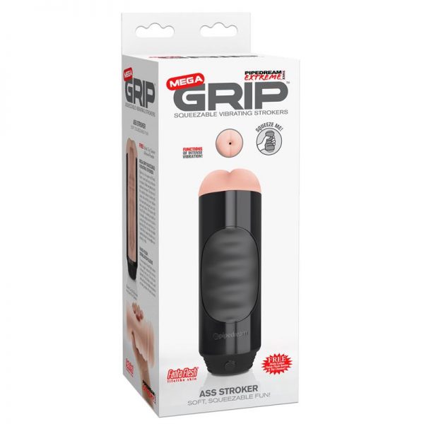 Pipedream Extreme Toyz Masturbador Vibrador Mega Grip de calidad