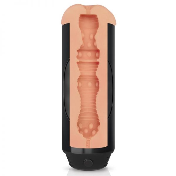 Pipedream Extreme Toyz Masturbador Vibrador Mega Grip diseñado por PDX TOYZ