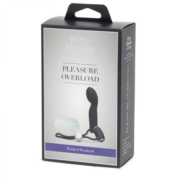 Pleasure Overload Wicked Weekend Set de 3 Piezas marca FIFTY SHADES OF GREY