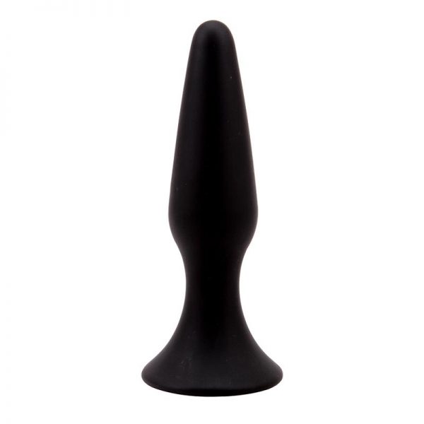 comprar Plug Anal 12.5 x 3.1 cm Silicona Negro barato y de calidad