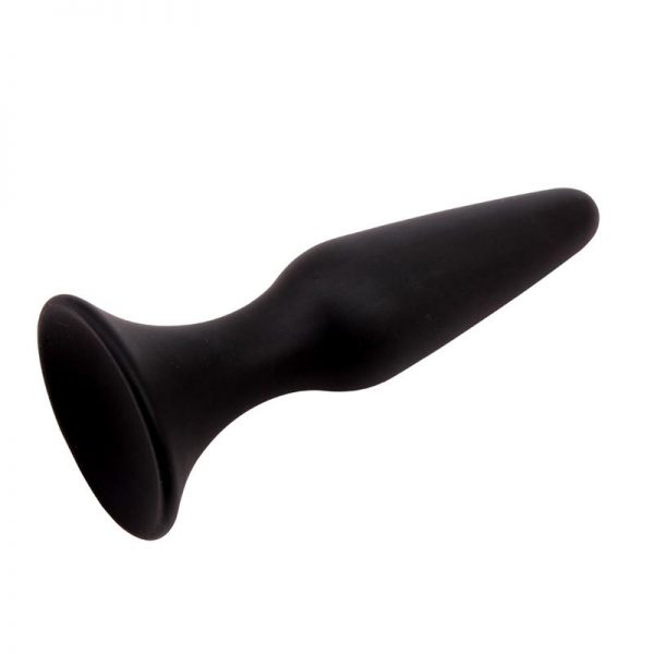 Plug Anal 12.5 x 3.1 cm Silicona Negro de la tienda erótica web www.tiendaeroticaweb.es