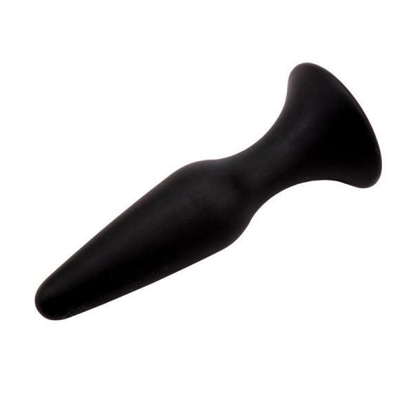 Plug Anal 12.5 x 3.1 cm Silicona Negro fabricado por CHISA