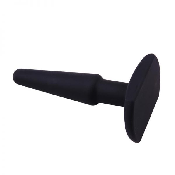 comprar Plug Anal 14 Silicona Negro barato y de calidad