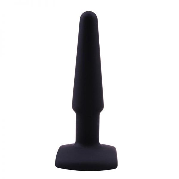 Plug Anal 14 Silicona Negro de la tienda erótica web www.tiendaeroticaweb.es