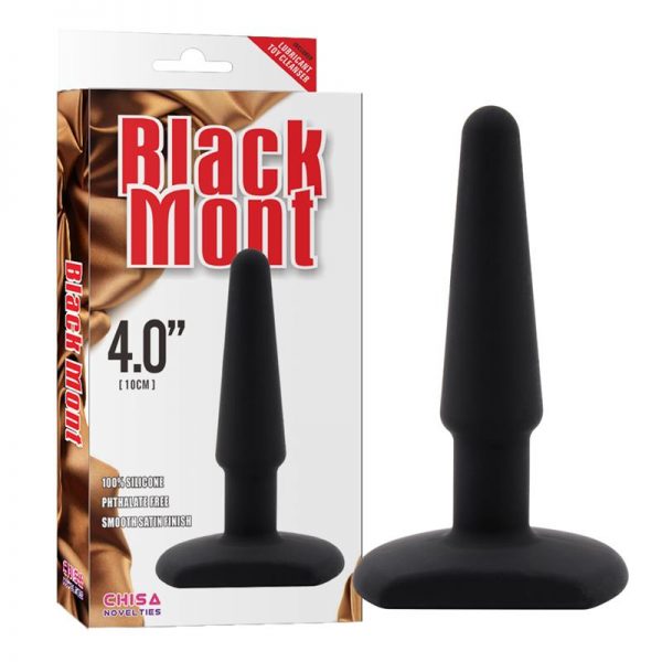 Plug Anal 14 Silicona Negro diseñado por la marca CHISA