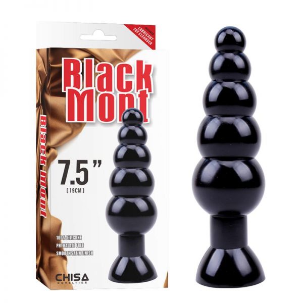 Plug Anal 7.2 Negro diseñado por la marca CHISA