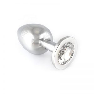 Plug Anal Acero Inoxidable Transparente barato