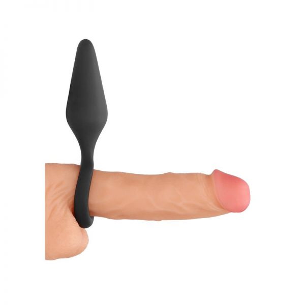 Plug Anal Adrian Negro de la tienda erótica web www.tiendaeroticaweb.es