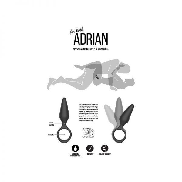 Plug Anal Adrian Negro de calidad