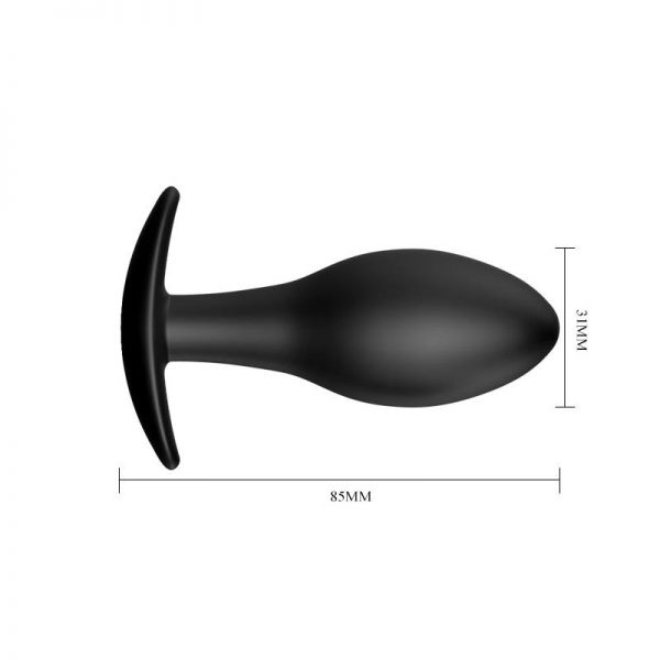 Plug Anal Ancla Negro marca PRETTYLOVE
