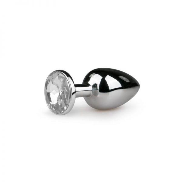 Plug Anal con Cristal Transparente No. 1 diseñado por la marca EASYTOYS
