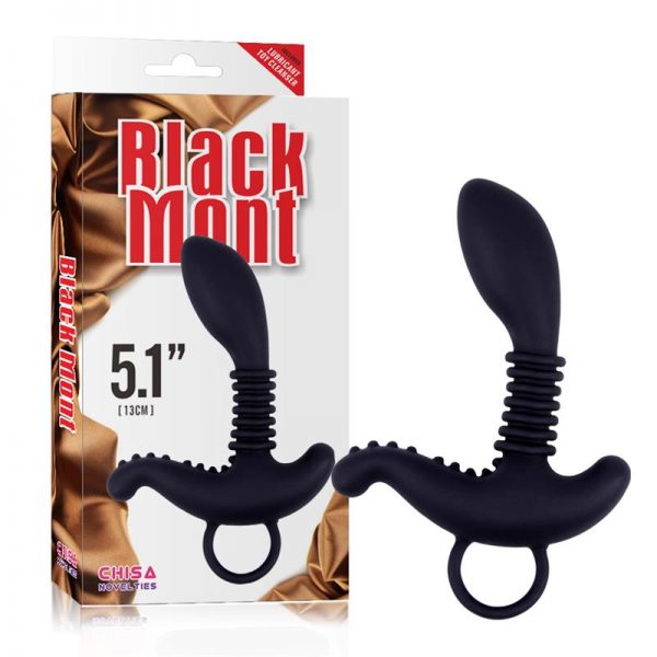 Plug Anal Booty Exciter Silicona Negro marca CHISA