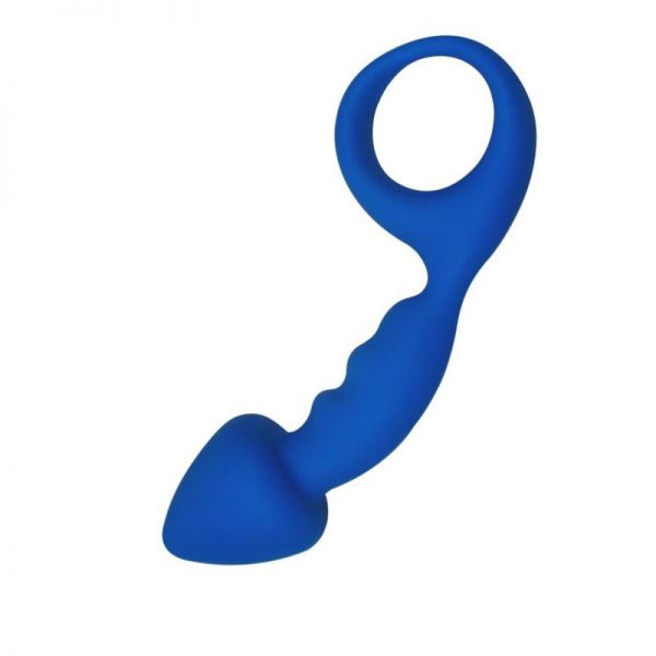 Plug Anal Budy Azul Silicona 13 cm fabricado por ALIVE