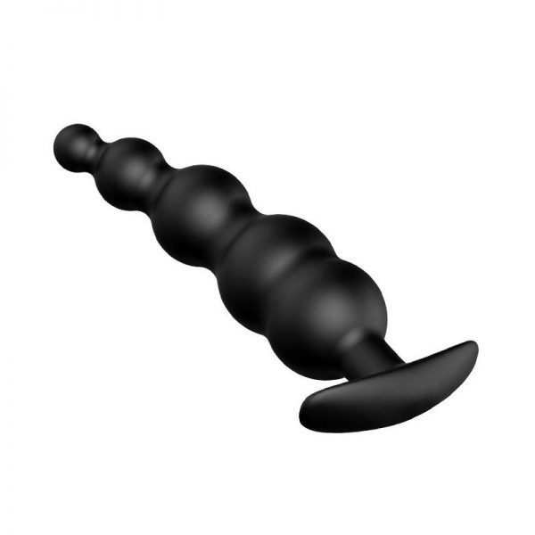 Plug Anal Burbujas Silicona Negro de la tienda erótica web www.tiendaeroticaweb.es