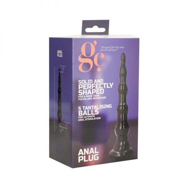 comprar Plug Anal Color Negro 16.5 cm barato y de calidad