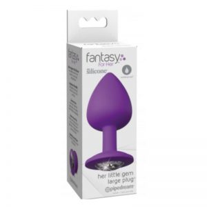 Plug Anal con Gema Talla Grande de la marca FANTASY FOR HER