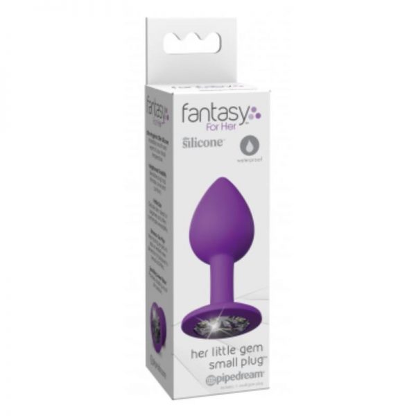 Plug Anal con Gema Talla Pequeña de la marca FANTASY FOR HER