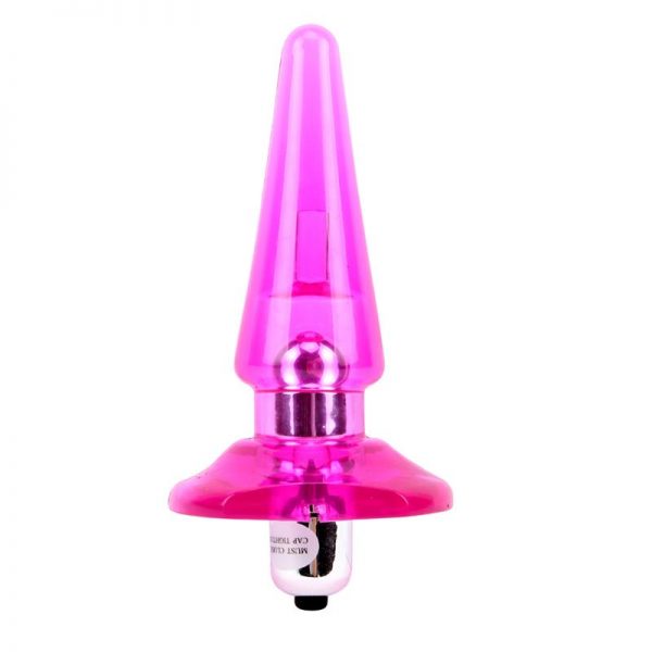 comprar Plug Anal con Vibracion Nicoles 2.5 x 3.2 cm Rosa barato y de calidad