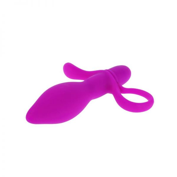 comprar Plug Anal con Vibración Taylor Color Púrpura barato y de calidad