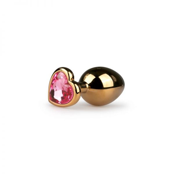 Plug Anal de Aluminio No. 7 - Oro/Rosa diseñado por la marca EASYTOYS