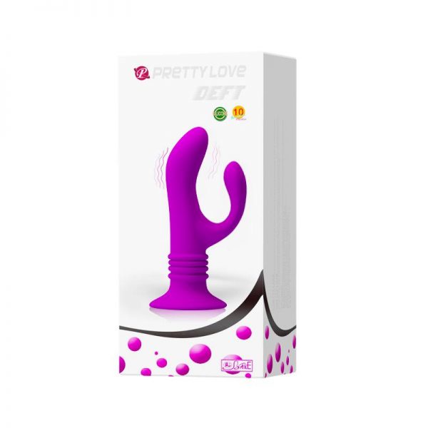 Plug Anal Deft Color Púrpura de la marca PRETTYLOVE