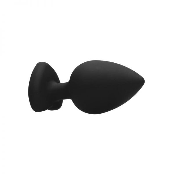 Plug Anal Diamond Heart Extra Grande Negro de calidad y barato