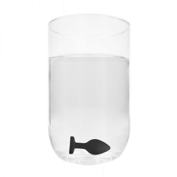 Plug Anal Diamond Heart Grande Negro barato