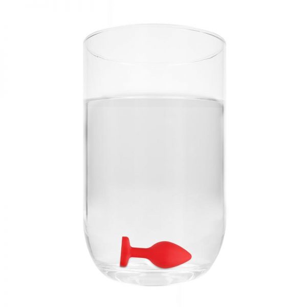 Plug Anal Diamond Heart Grande Rojo de la tienda erótica web www.tiendaeroticaweb.es