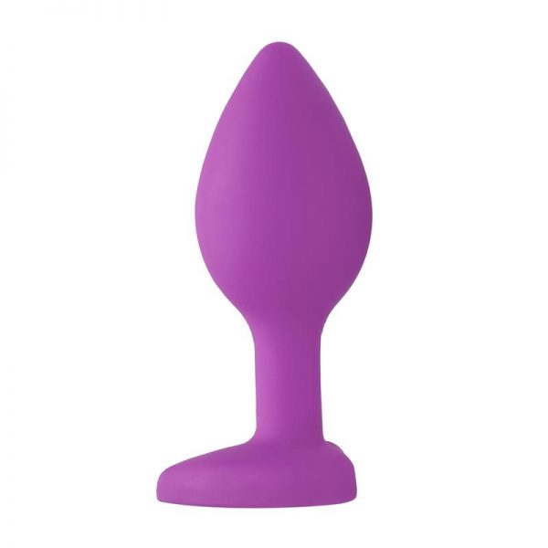 comprar Plug Anal Diamond Heart Mediano Purpura en sex shop online