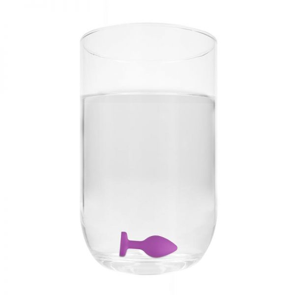 Plug Anal Diamond Heart Mediano Purpura diseñado por la marca OUCH!