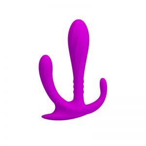 Plug Anal Edgar Color Púrpura diseñado por la marca PRETTYLOVE