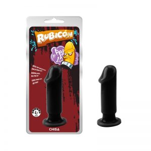 Plug Anal Evil Talla M 12.5 x 3.7 cm Negro diseñado por la marca CHISA