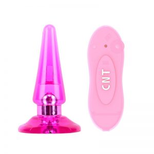 Plug Anal NICOLES Control Remoto Rosa 10