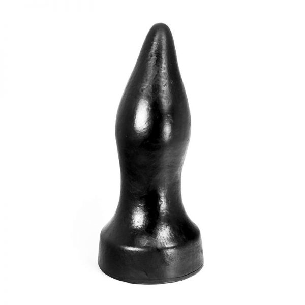 Plug Anal Patrol Color Negro 23 cm diseñado por la marca HUNG SYSTEM