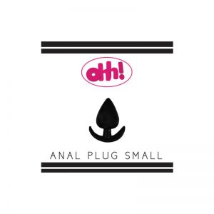 Plug Anal Pequeño Color Negro diseñado por la marca OHH TOYS