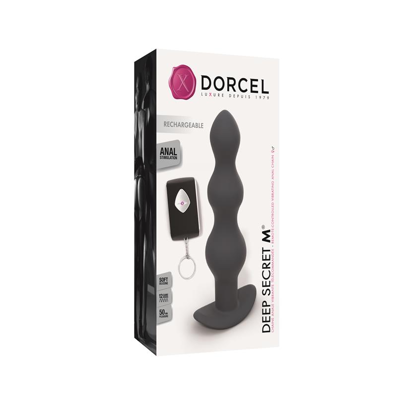comprar Plug Anal Recargable Deep Secret M en sex shop online