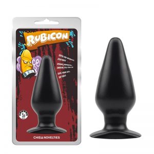 Plug Anal Rubicon 15 x 5.7 cm Negro diseñado por la marca CHISA