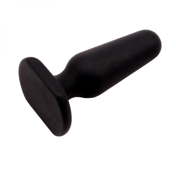 comprar Plug Anal Silicona 7.5 x 2.5 cm Negro barato y de calidad