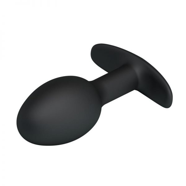 comprar Plug Anal Silicona Negro con Bola barato y de calidad