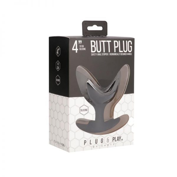 comprar Plug Anal Split 5 Color Negro barato y de calidad