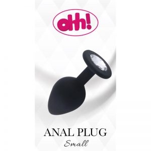 Plug Anal Talla S Negro de la marca OHH TOYS