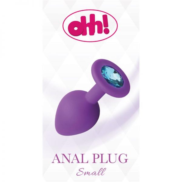 Plug Anal Talla S Púrpura de la marca OHH TOYS