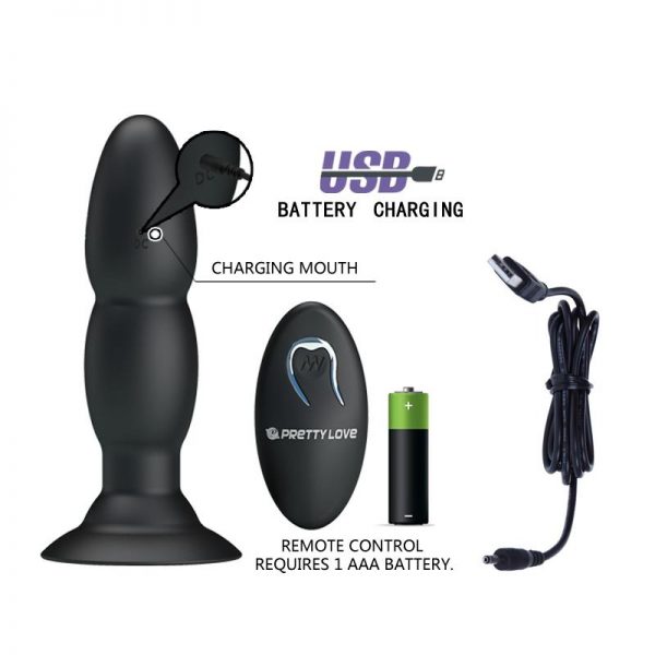 Plug Anal Vibración y Rotación marca PRETTYLOVE
