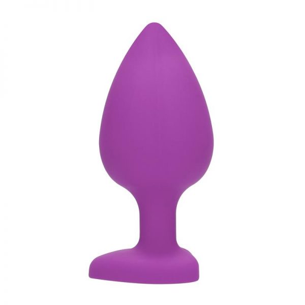 comprar Plug Anala Diamond Heart Extra Grande Pupura en sex shop online