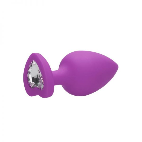 Plug Anala Diamond Heart Extra Grande Pupura de calidad y barato