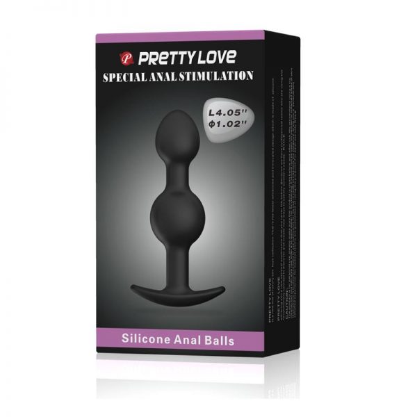 Plug Bolas Anales Silicona de la marca PRETTYLOVE